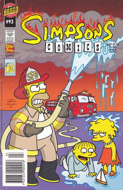 Simpsons Comics (Otter Press, 1998? series) #93 2004