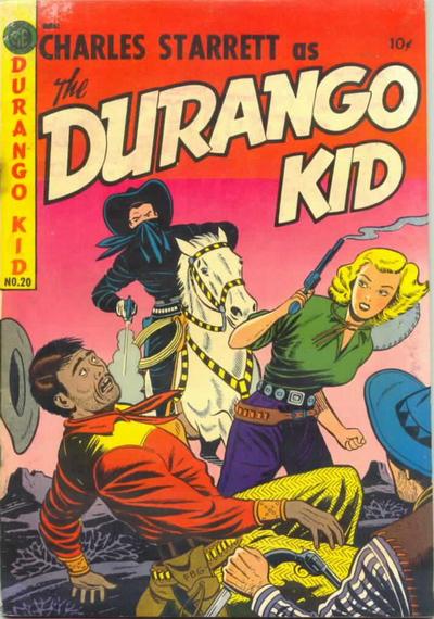 Charles Starrett as the Durango Kid (Magazine Enterprises, 1949 series) #20 (December 1952-January 1953)