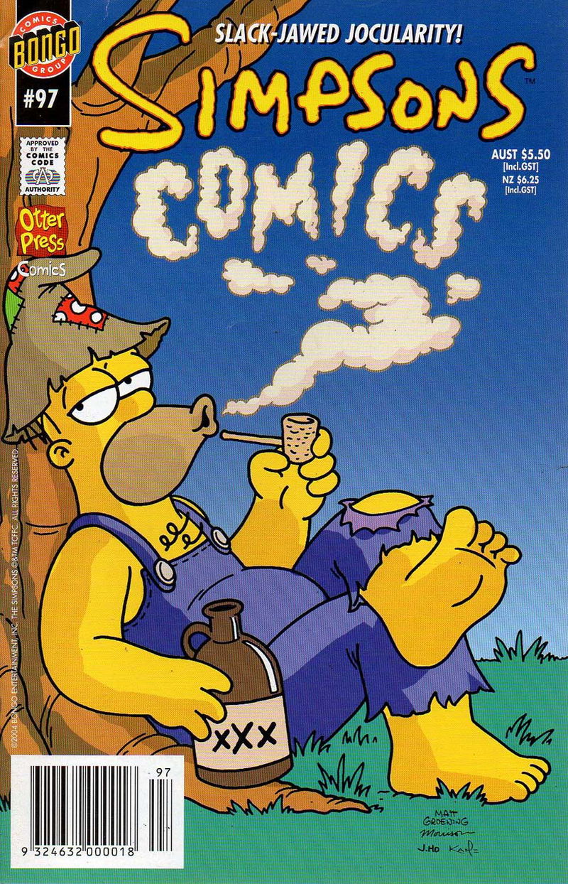 Simpsons Comics (Otter Press, 1998? series) #97 (2004)