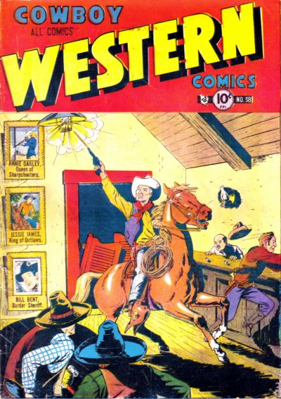 Cowboy Western Comics  #38 (April-May 1952)