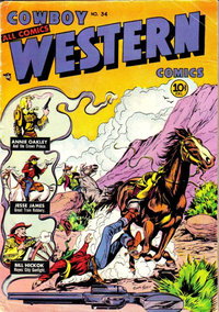Cowboy Western Comics  #34 (August-September 1951)