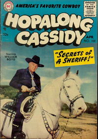 Hopalong Cassidy (DC, 1954 series) #100 April 1955