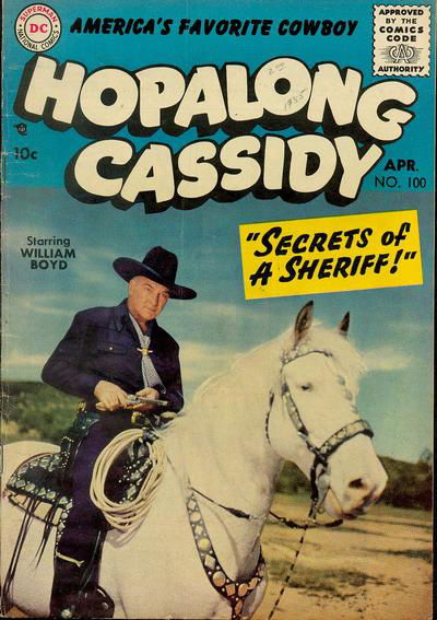 Hopalong Cassidy (DC, 1954 series) #100 April 1955