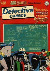 Detective Comics (DC, 1937 series) #156 — Batmobile of 1950