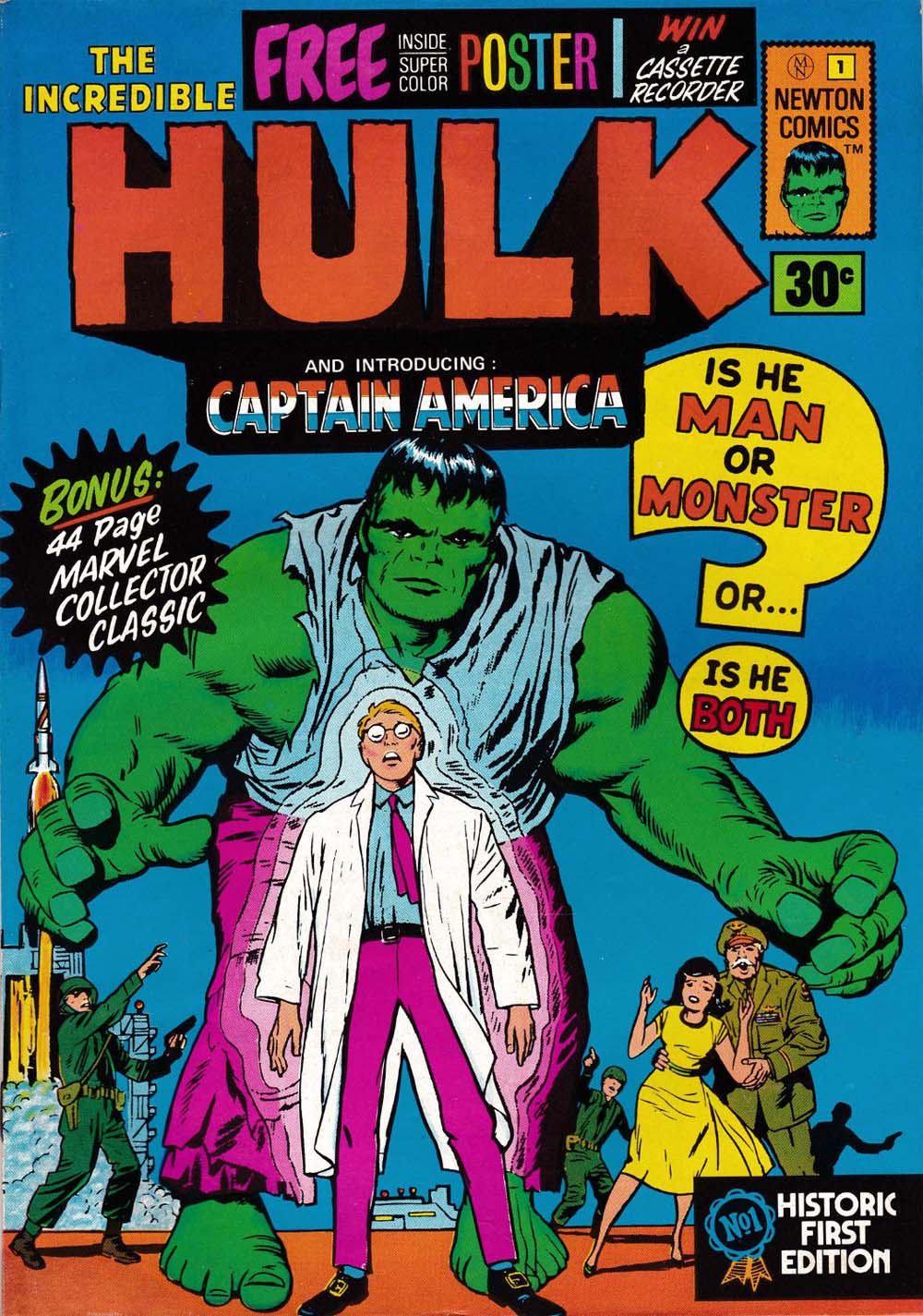 The Incredible Hulk (Newton, 1975 series) #1 ([21 June 1975])