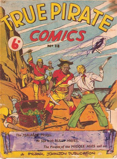 True Pirate Comics (Frank Johnson, 1947? series) #18 ([May 1949?])