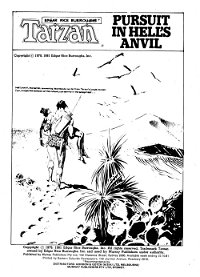 Edgar Rice Burroughs' Tarzan (Murray, 1980 series) #8 — Pursuit in Hell's Anvil (page 1)