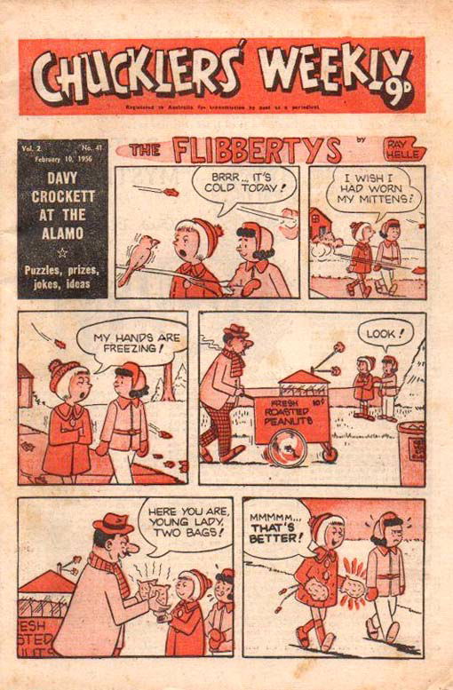 Chucklers' Weekly (Consolidated Press, 1954? series) v2#41 (10 February 1956)