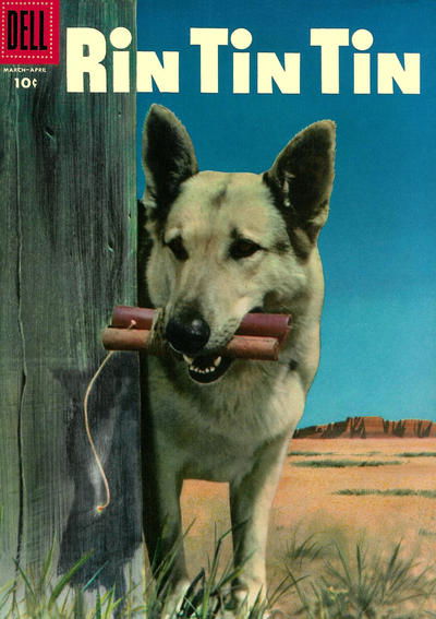 Rin Tin Tin (Dell, 1954 series) #12 March-April 1956