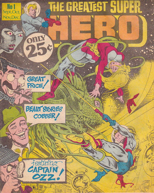 The Greatest Super Hero (R Rae, 1981 series) #1 (September-December 1981)