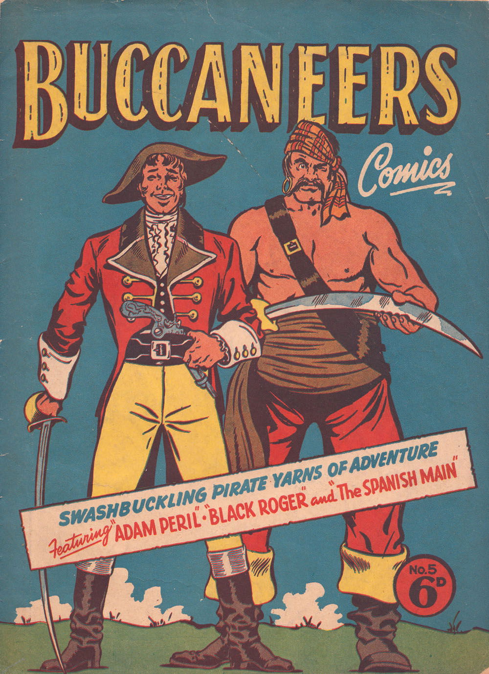 Buccaneers (Youngs, 1950? series) #5 ([1951?])