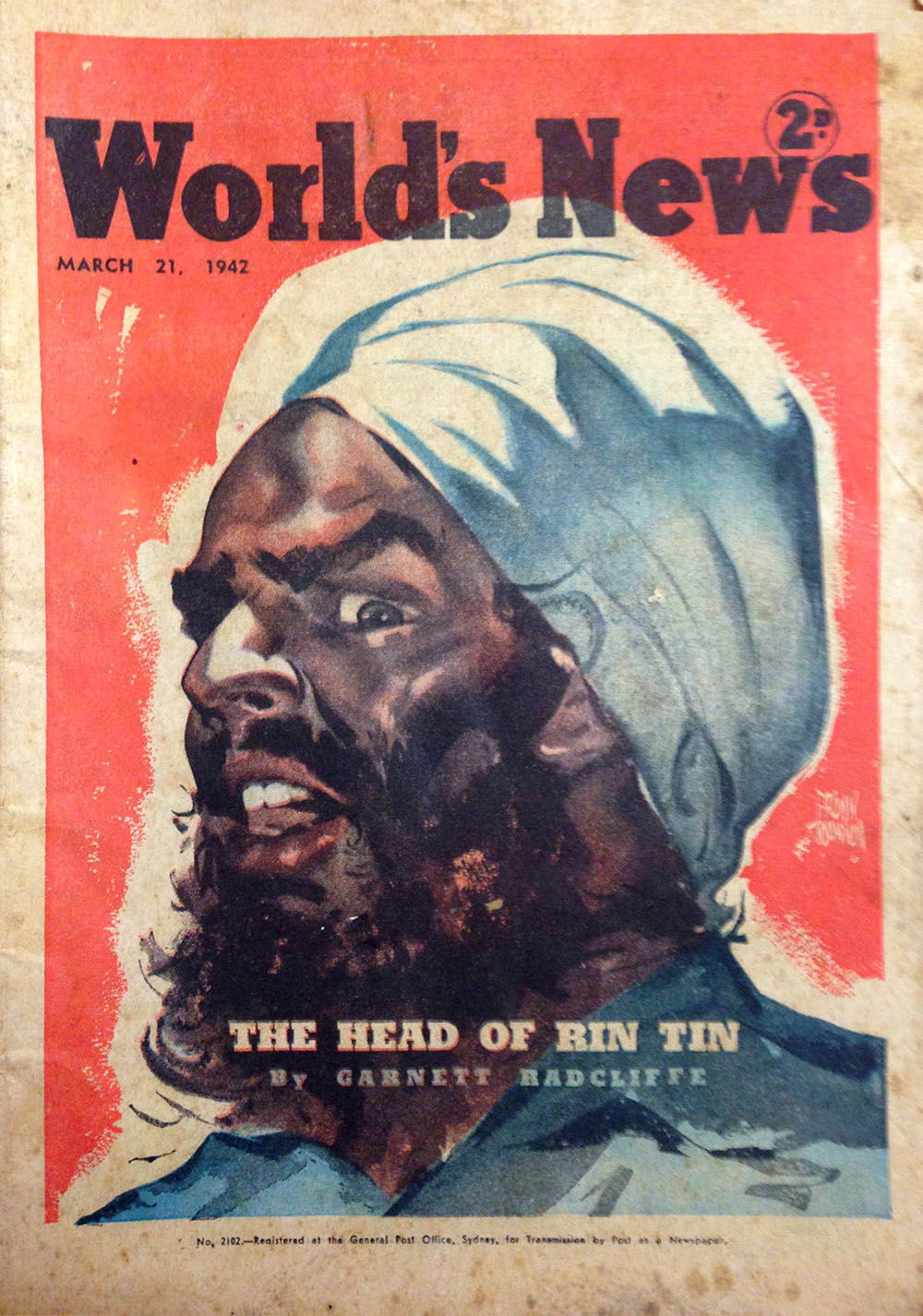 World's News (ANL, 1936 series) #2102 (21 March 1942)
