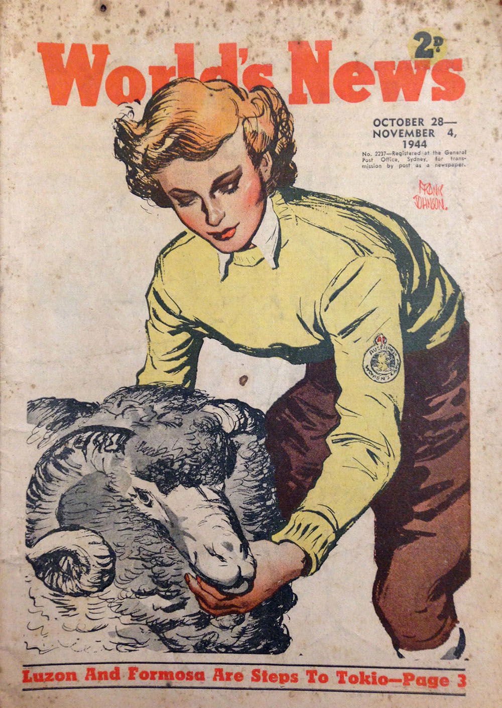 World's News (ANL, 1936 series) #2237 (28 October - 4 November 1944)