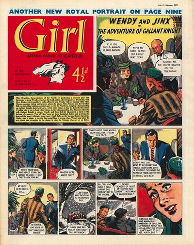 Girl (Hulton, 1951 series) v2#12 (14 January 1953)
