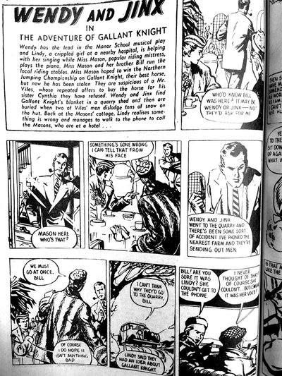 The Australian Chucklers Weekly (Molly Dye, 1959 series)  v5#7 (13 June 1958) — The Adventure of Gallant Knight
