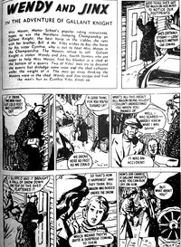 The Australian Chucklers Weekly (Molly Dye, 1959 series)  v5#8 (20 June 1958) — The Adventure of Gallant Knight