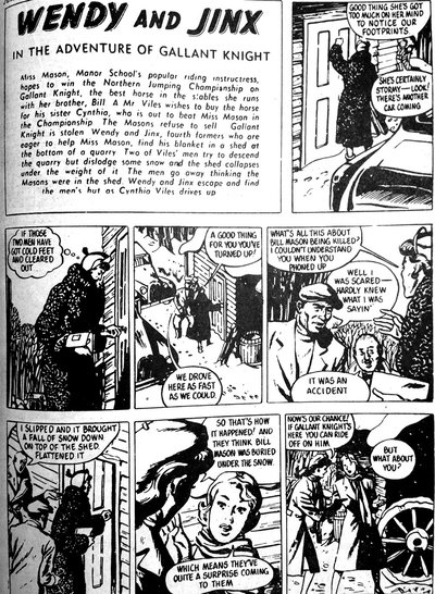 The Australian Chucklers Weekly (Molly Dye, 1959 series)  v5#8 (20 June 1958) — The Adventure of Gallant Knight