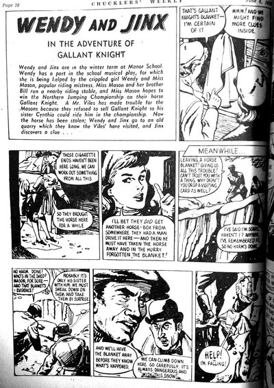 The Australian Chucklers' Weekly (ACP, 1958 series)  v5#6 (6 June 1958) — The Adventure of Gallant Knight