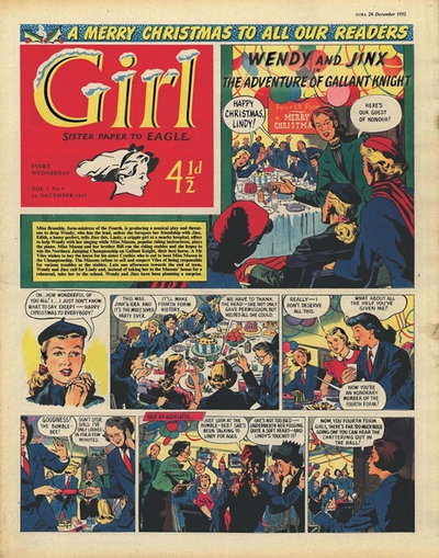 Girl  v2#9 (24 December 1952)