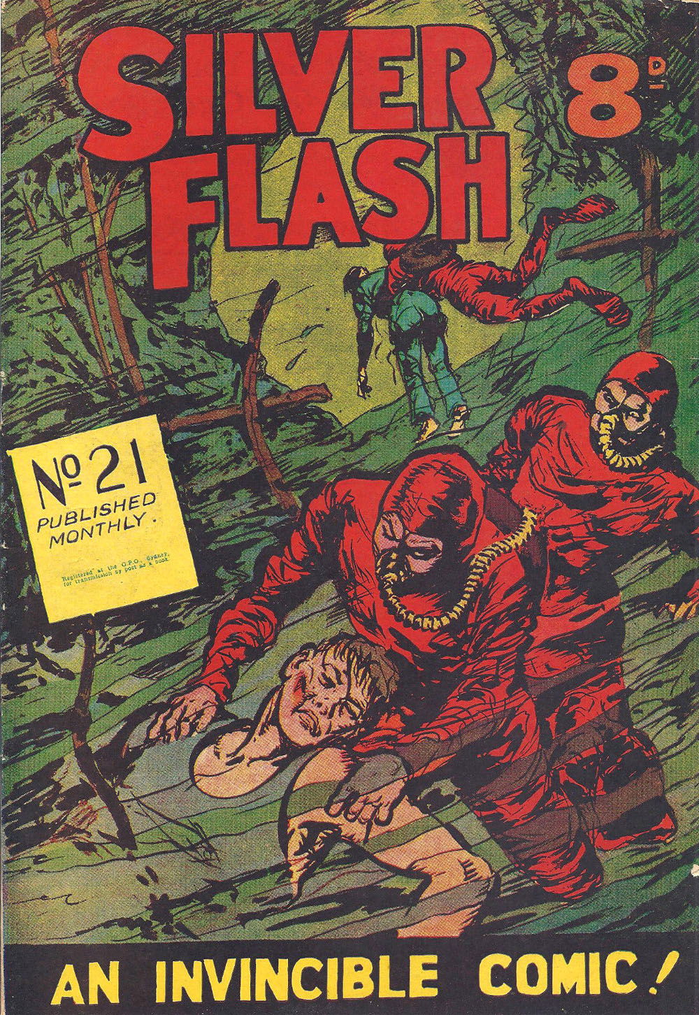 Silver Flash (Invincible, 1951 series) #21 ([March 1952])