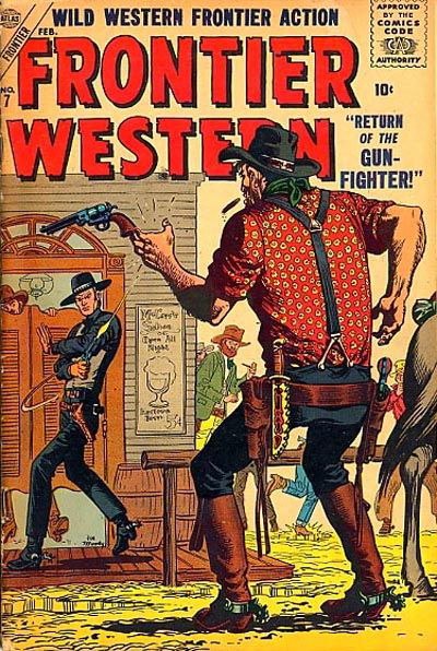 Frontier Western (Atlas [Marvel], 1956 series) #7 (February 1957)