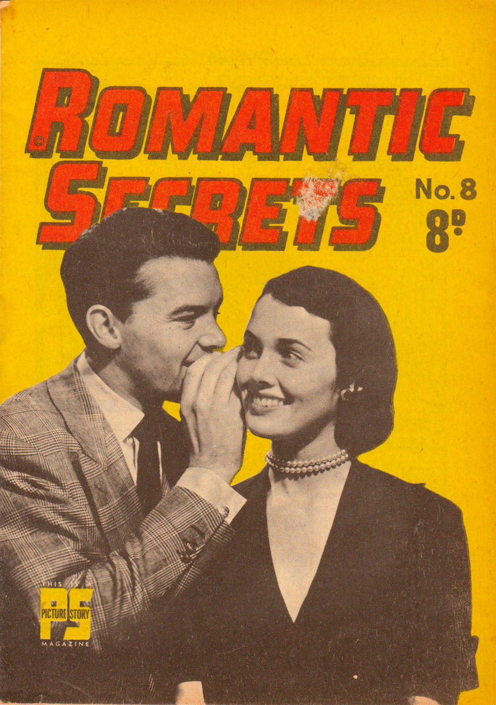 Romantic Secrets (True Publications, 1951 series) #8 ([October 1951?])