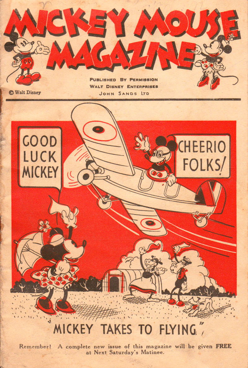 Mickey Mouse Magazine (John Sands, 1935? series)  ([1935?])