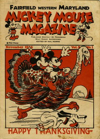 Mickey Mouse Magazine [Dairy Giveaway]  v2#1 (November 1934)