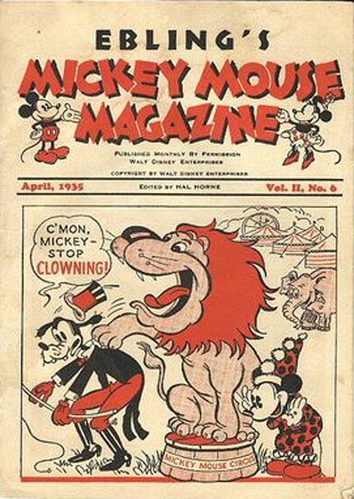 Mickey Mouse Magazine [Dairy Giveaway]  v2#6 (April 1935)