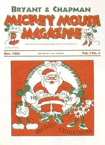 Mickey Mouse Magazine [Dairy Giveaway]  v1#2 (December 1933)