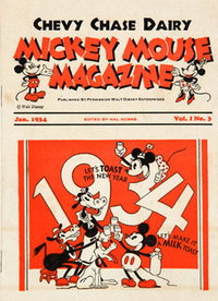 Mickey Mouse Magazine [Dairy Giveaway]  v1#3 (January 1934)