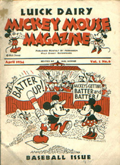 Mickey Mouse Magazine [Dairy Giveaway]  v1#6 (April 1934)