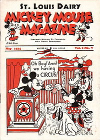 Mickey Mouse Magazine [Dairy Giveaway]  v1#7 (May 1934)