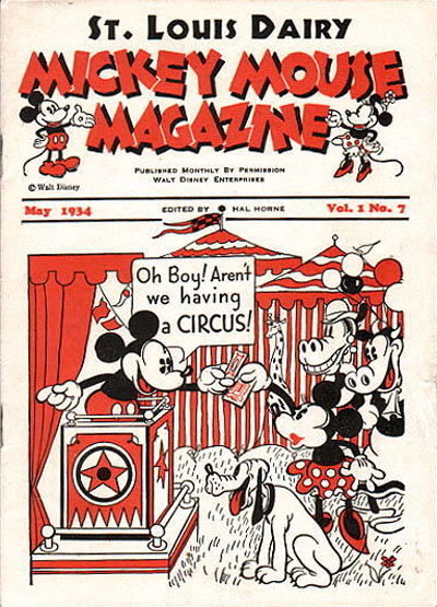Mickey Mouse Magazine [Dairy Giveaway]  v1#7 (May 1934)