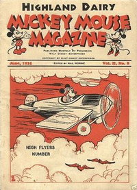 Mickey Mouse Magazine [Dairy Giveaway]  v2#8 (June 1935)