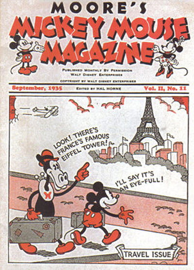 Mickey Mouse Magazine [Dairy Giveaway]  v2#11 (September 1935)