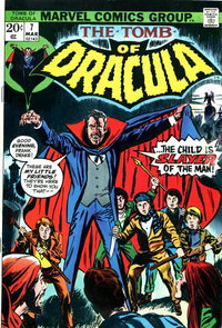 Tomb of Dracula (Marvel, 1972 series)  #7 (March 1973) — ...The Child Is Slayer of the Man!