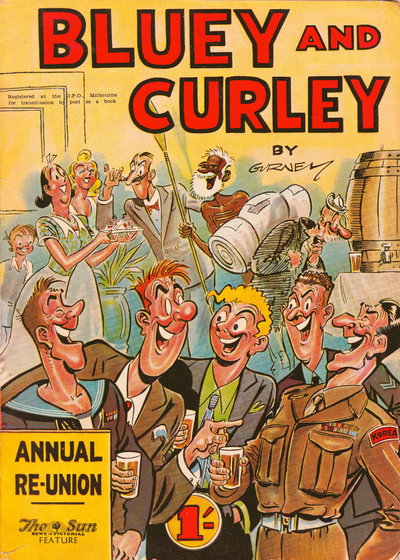 Bluey and Curley Annual [Sun News-Pictorial] [nn] (1953)