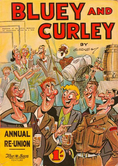Bluey and Curley Annual [Sun News-Pictorial] (Sun, ? series)  (1953) —Annual Re-Union