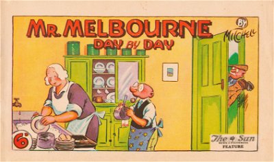 Mr. Melbourne Day by Day (Lawrence Kay, 1944? series) #3 ([November 1946?])