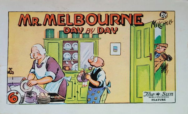 Mr. Melbourne Day by Day (Lawrence Kay, 1944? series) #3 ([June 1946])