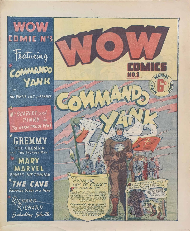 Wow Comics (Vee, 1946 series) #3 ([November 1946?])