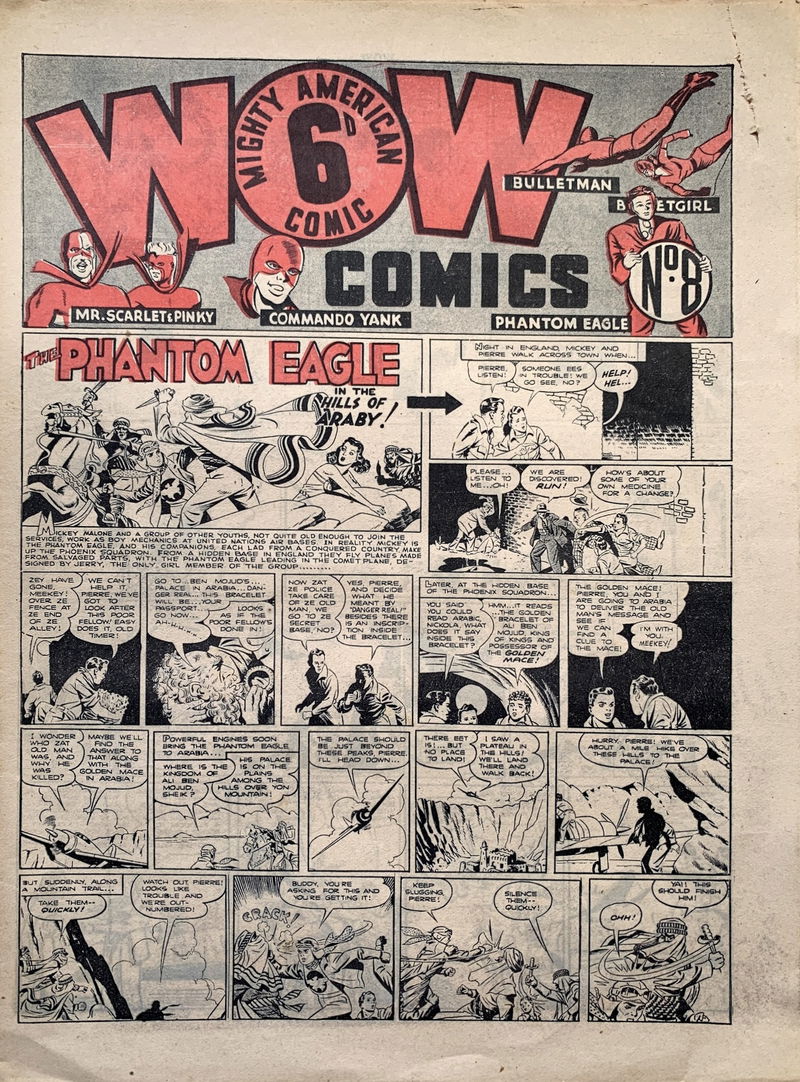 Wow Comics (Vee, 1946 series) #8 ([April 1947?])