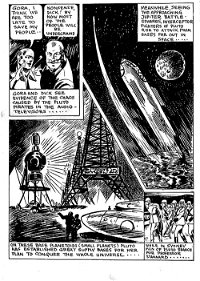 Modern Comics (Frank Johnson, 1946?)  — Hawk Larse in the Year 2000 A.D (page 6)