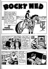 Modern Comics (Frank Johnson, 1946?)  — Rocky Ned (page 1)