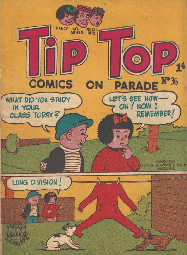 Sparkle Comics on Parade (New Century, 1955? series) #36 ([January 1958?])