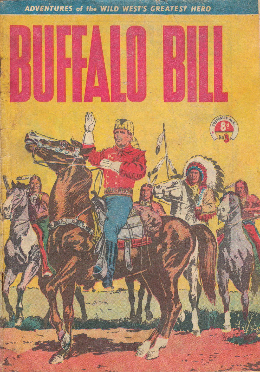 Buffalo Bill (AGP, 1951? series) #3 ([April 1951?])