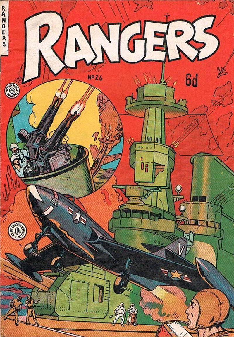 Rangers Comics (HJ Edwards, 1952 series) #26 (January 1953)