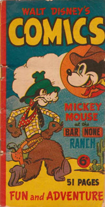 Mickey Mouse at the Bar None Ranch