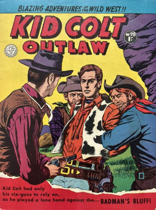 Kid Colt Outlaw (Horwitz, 1955 series) #78 ([April 1958?])